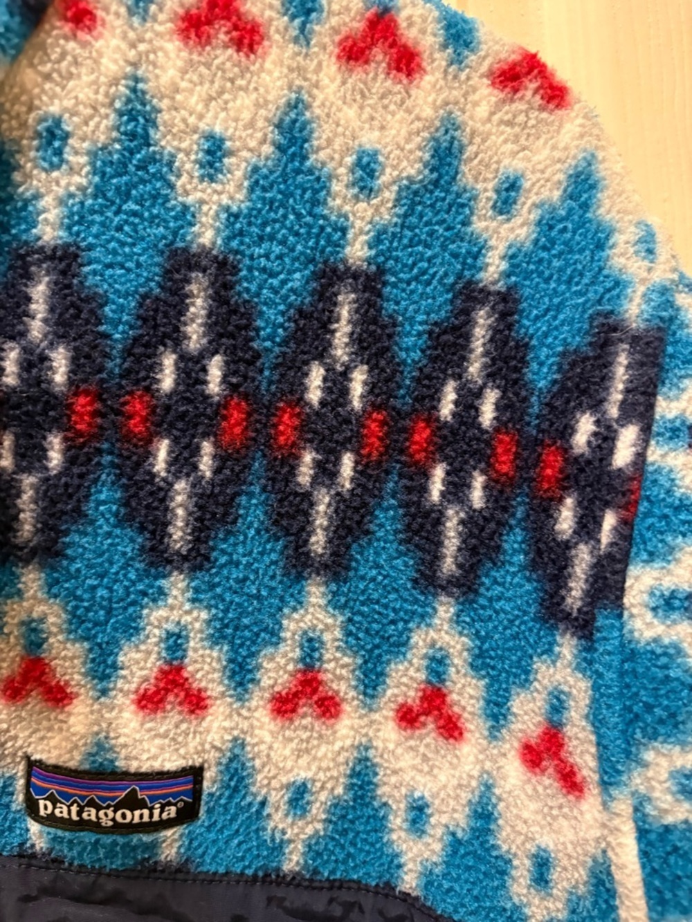Patagonia Synchilla Snap T Pullover Aztec Print Fleece Size S Style 25450 - Picture 8 of 13